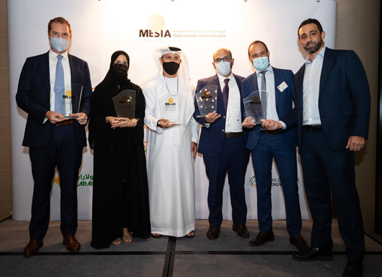 www.milan.com Al Dhafra Photovoltaic Project Wins a MESIA Annual Award